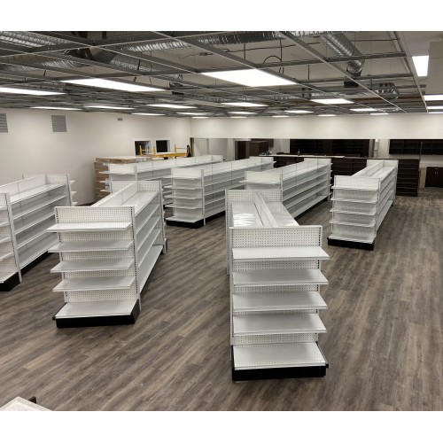 Commercial store shelving cheap